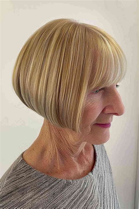 22 Stylish Bob Haircuts for Women Over 70 Who Want a Fashionable Look