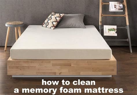 How to Clean Memory Foam Mattress - DIY 6 Easy Steps