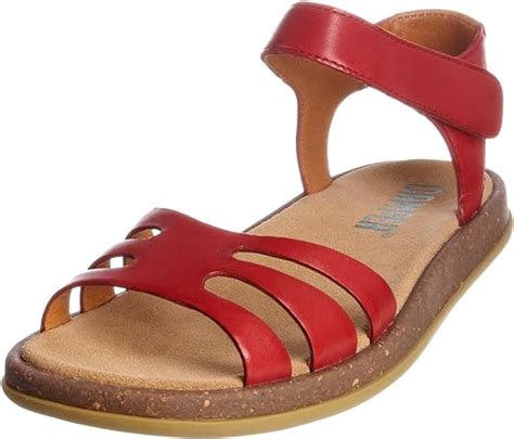 Camper Women's Peu Sand 21441 Thong Sandal Medium Red 21441-004 3 UK ...