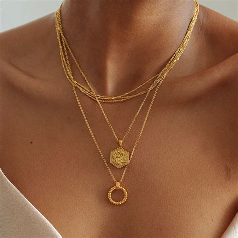 Layered Gold Chain Necklace – Ivyandlula