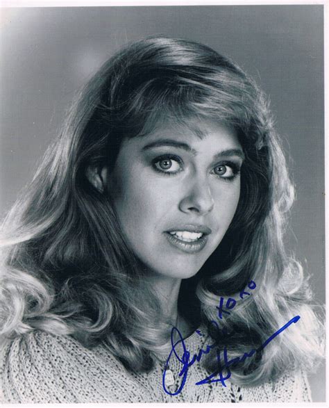 Jenilee Harrison 1958- autograph signed portrait photo 8"x10" US