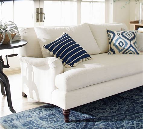 Carlisle Upholstered Sofa (203 - 230 cm) | Pottery Barn Australia