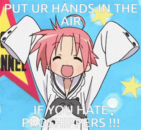 akira kogami lucky star gif akira kogami lucky star happy lucky