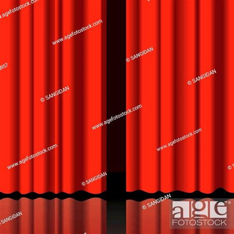 theater backdrop vector illustration element design template web, Stock ...