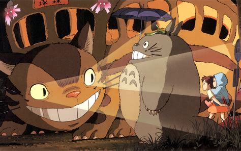 My Neighbor Totoro Cat Bus Wallpaper