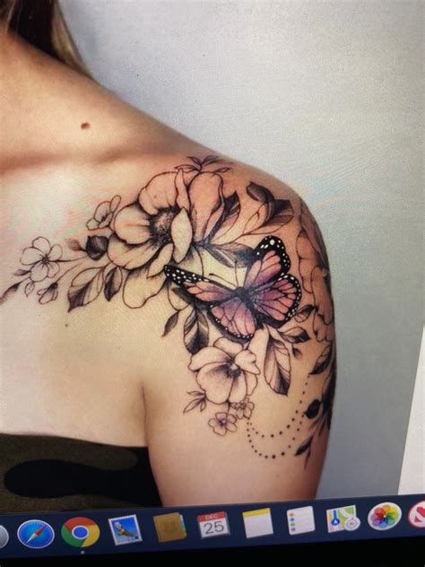 Flower Tattoo Ideas Shoulder at Angie Kimble blog