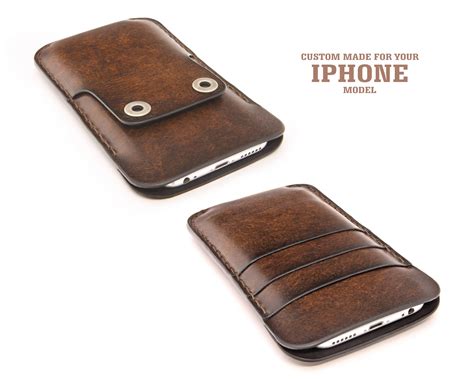 Iphone 14 Leather Case Iphone 14 Pro Max Leather Sleeve - Etsy Canada