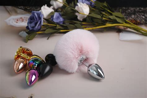 Pink Claw Rabbit Tail 10cm Cosplay Anime Sexy Cute Animal Furry Mature