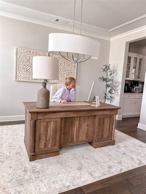 neutral home office decor em  decoracao de consultorios