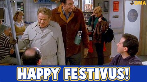 Happy Festivus! A Festivus for the rest of us! SeinfeldTV JerrySeinfeld ...