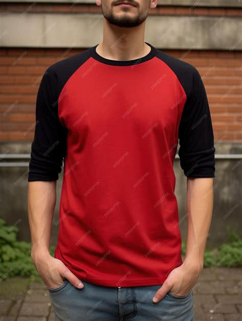 Camisa Preta E Vermelha - 5