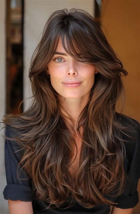 Corte Com Franja Feminino - Corte de Cabelo Longo com Franja: As Melhores Ideias para Mudar o ...