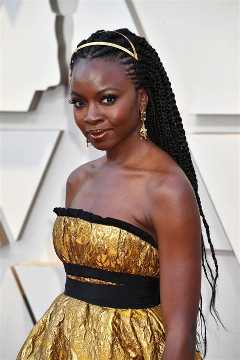 DANAI GURIRA in the Brock Collection at the 2019 Oscars - Tumblr Pics