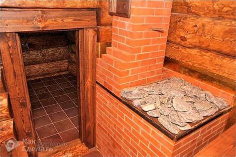 Каменка для бани своими руками - как сделать печь-каменку + фото