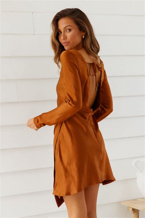 Expressed Permission Dress Chocolate | Hello Molly