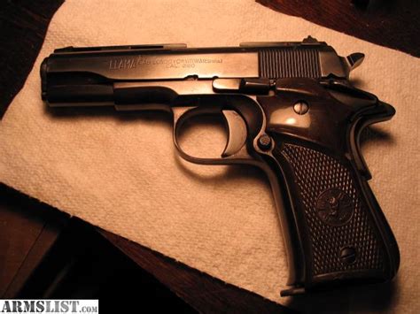 ARMSLIST - For Sale: Llama .380 Automatic