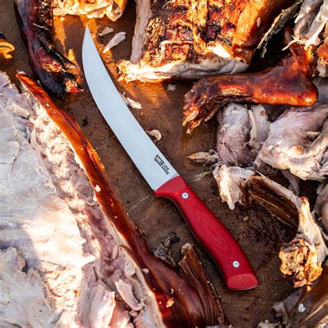 BREAKING BUTCHER KNIFE - RED