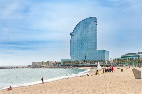 City Beach In Barcelona