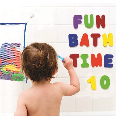 Foam Letters and Numbers | Bath Time | Home Jobs by MOM