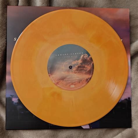 Sunset Season Vinyl | Aesthetic Pretty Vinyl