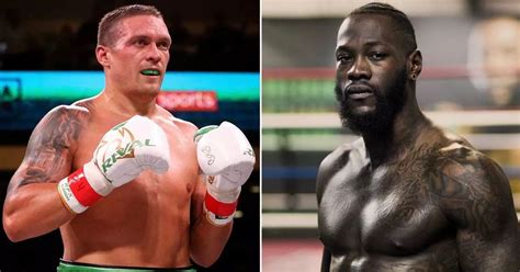Deontay Wilder and Oleksandr Usyk tipped to clash for undisputed world ...