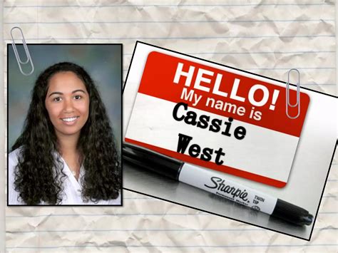 Hello my name is cassie west pathways | PPT