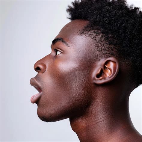 Black Man Face Profile Images - Free Download on Freepik