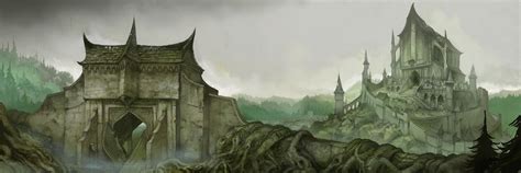 Dol Guldur by JonHodgson on DeviantArt