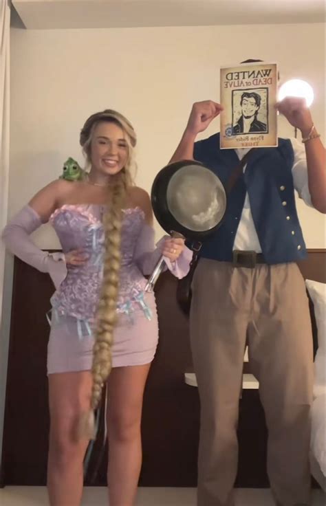 Rapunzel and Flynn Ryder Halloween Costume