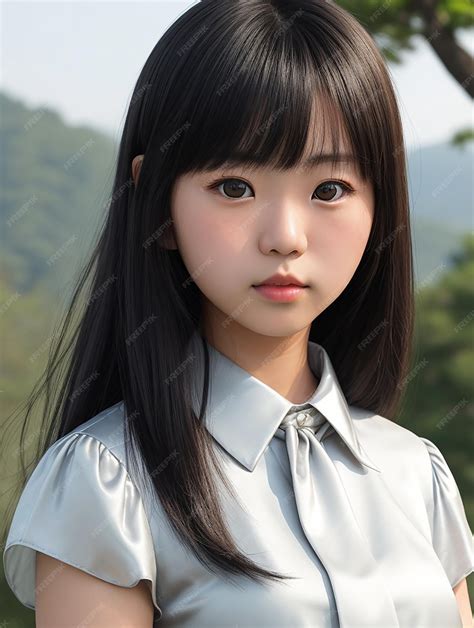 Premium Photo | Cute Japanese female model picture ai generated