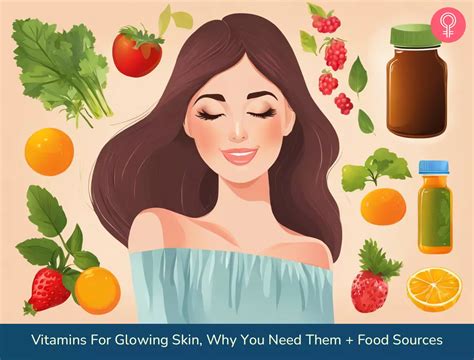 6 Best Vitamins For Healthy And Glowing Skin