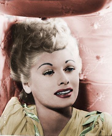 Lucille Ball Colorized 13 | Lucille ball, Lucille, I love lucy