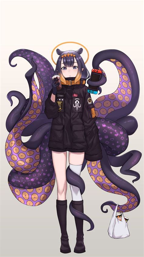 Anime Octopus Girl en 2021