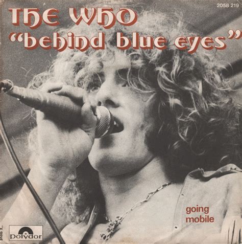 The Who - Behind Blue Eyes (1972, Vinyl) | Discogs