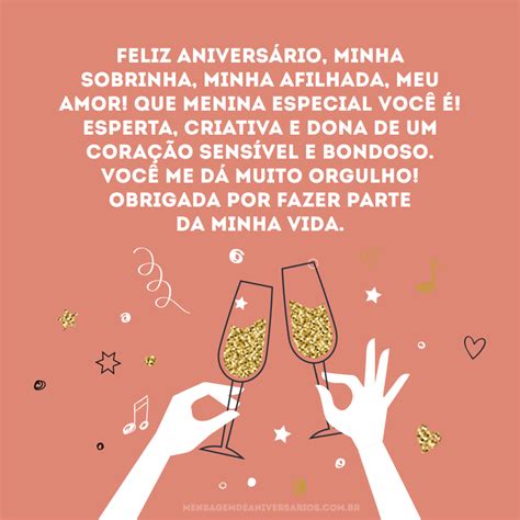 Feliz Aniversário Sobrinha E Afilhada - 20 mensagens de aniversário para sobrinha afilhada cheias de amor