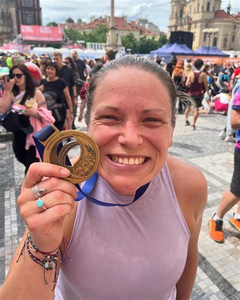 SwimWod - ⭐️ SHE DID IT!!!! ⭐️ Prague marathon completed...