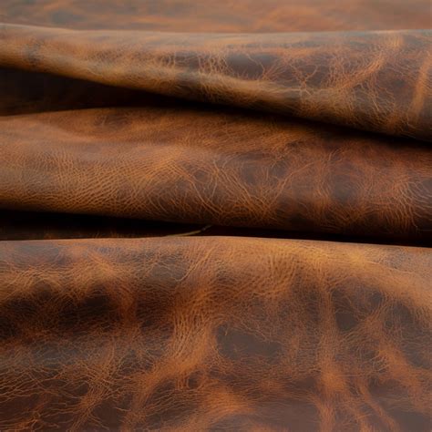 Pull-Up, Oiled and Waxed Leather (2) | BuyLeatherOnline