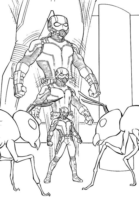 Ant Man Coloring Pages - Best Coloring Pages For Kids