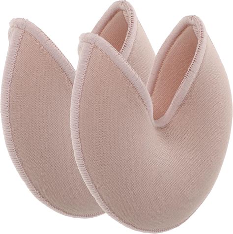 1 Pair Ballet Pointe Toe Pads Silicone Gel Protector for Preventing