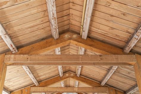 how to install wood beam ceiling