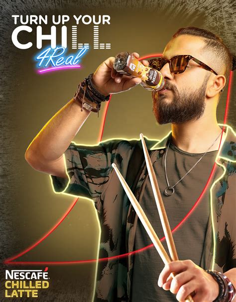 Nescafe Turn Up Your Chill 4 Real :: Behance
