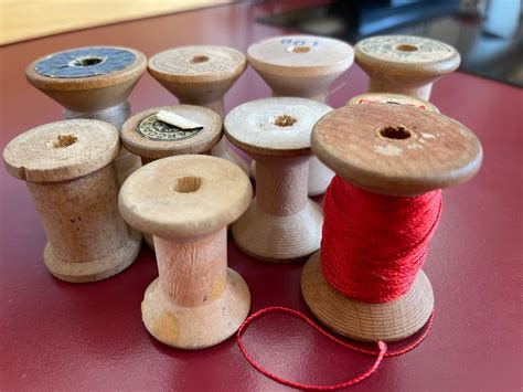 empty wood sewing thread spools sorted  size  style etsy