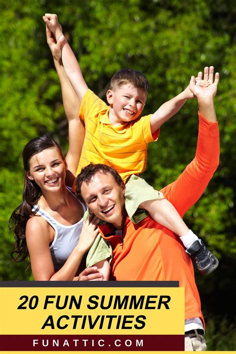 Fun summer activities for kids – Artofit
