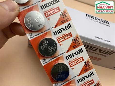 pin cuc ao maxell cr lithium  pin ha noi