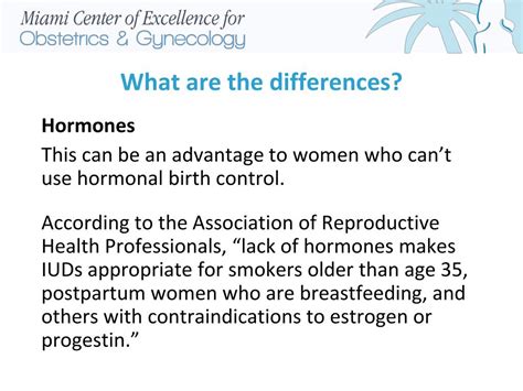 PPT - Hormonal or Nonhormonal IUD: Which One is Right for You