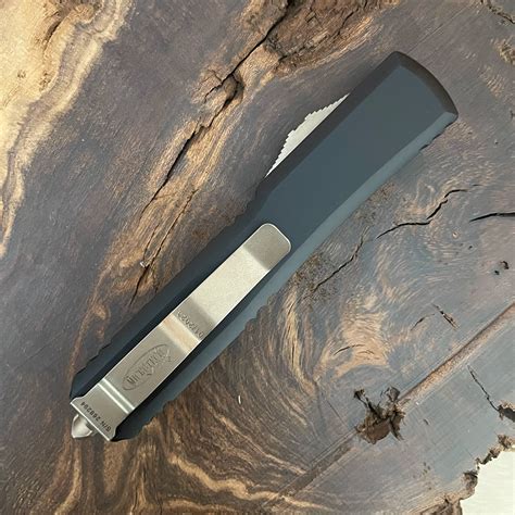 Microtech Ultratech S/E Black Bronze Serrated 121-14 | American Edge Knives