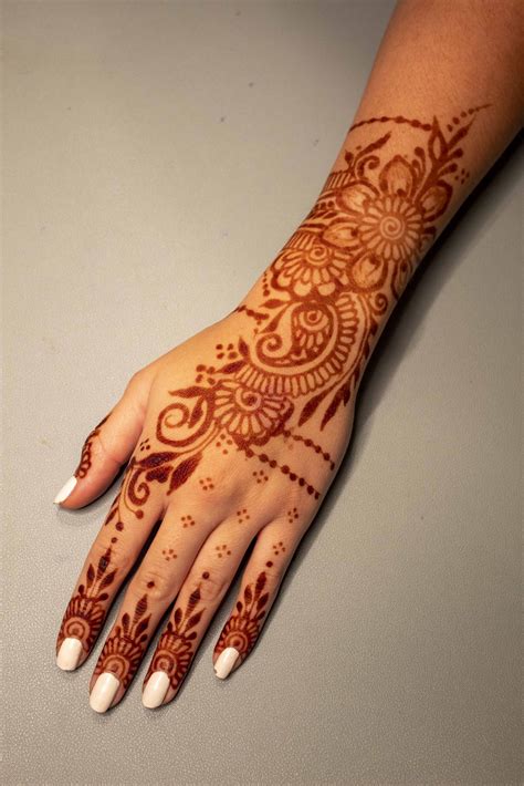 how to take off henna 1