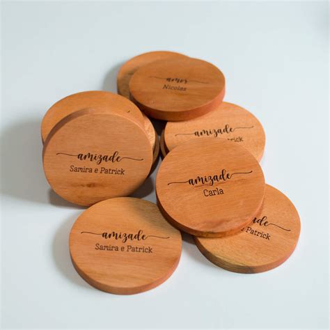 Porta Copos Ou Porta Copos - Porta Copos Personalizado - uni - Cepilho
