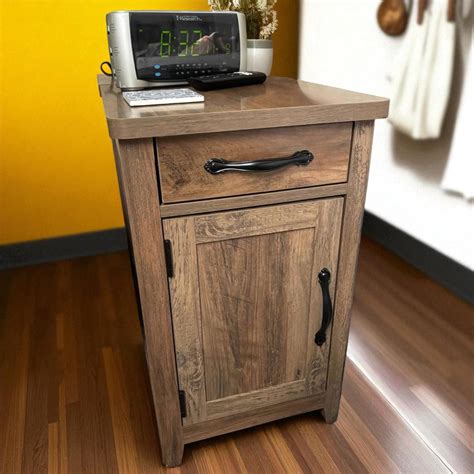 narrow side table  living room natural farmhouse  table