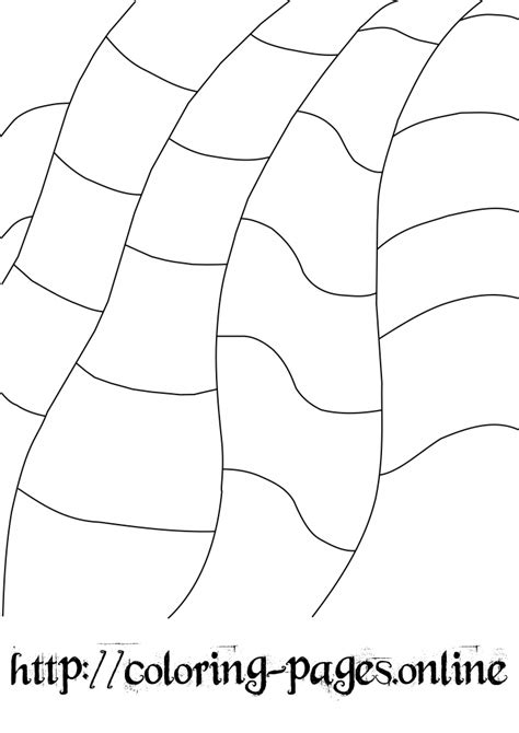 Simple pattern coloring page - adult coloring pages
